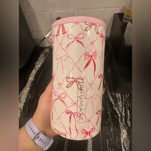 BrüMate Pink Bow Era Trio Can Cooler